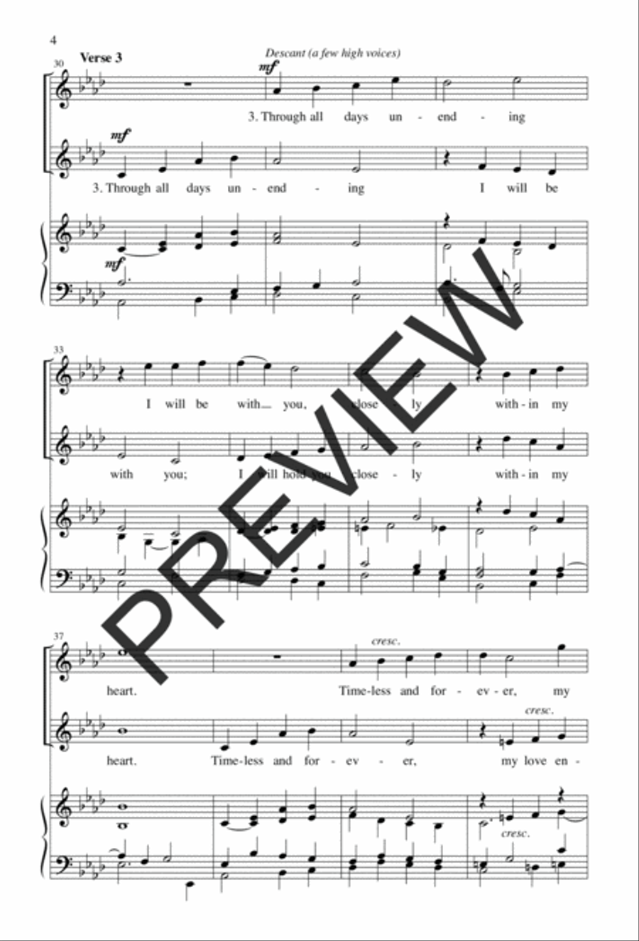 I Am Always with You I Am Always with You Unison Choir scores gallery preview page 5