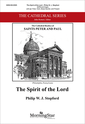 Book cover for The Spirit of the Lord (Choral Score)