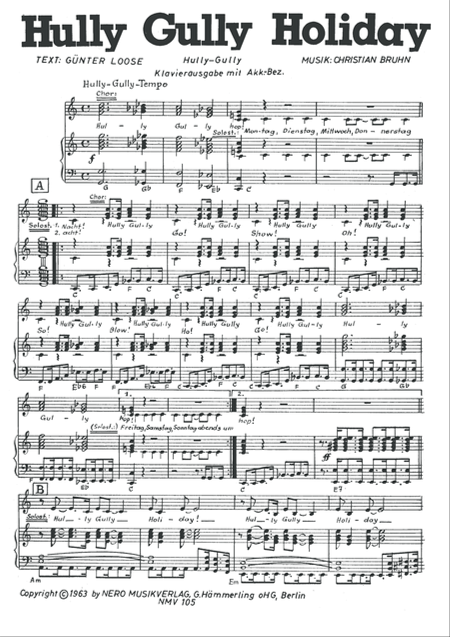 Hully Gully Holiday Voice scores gallery preview page 3