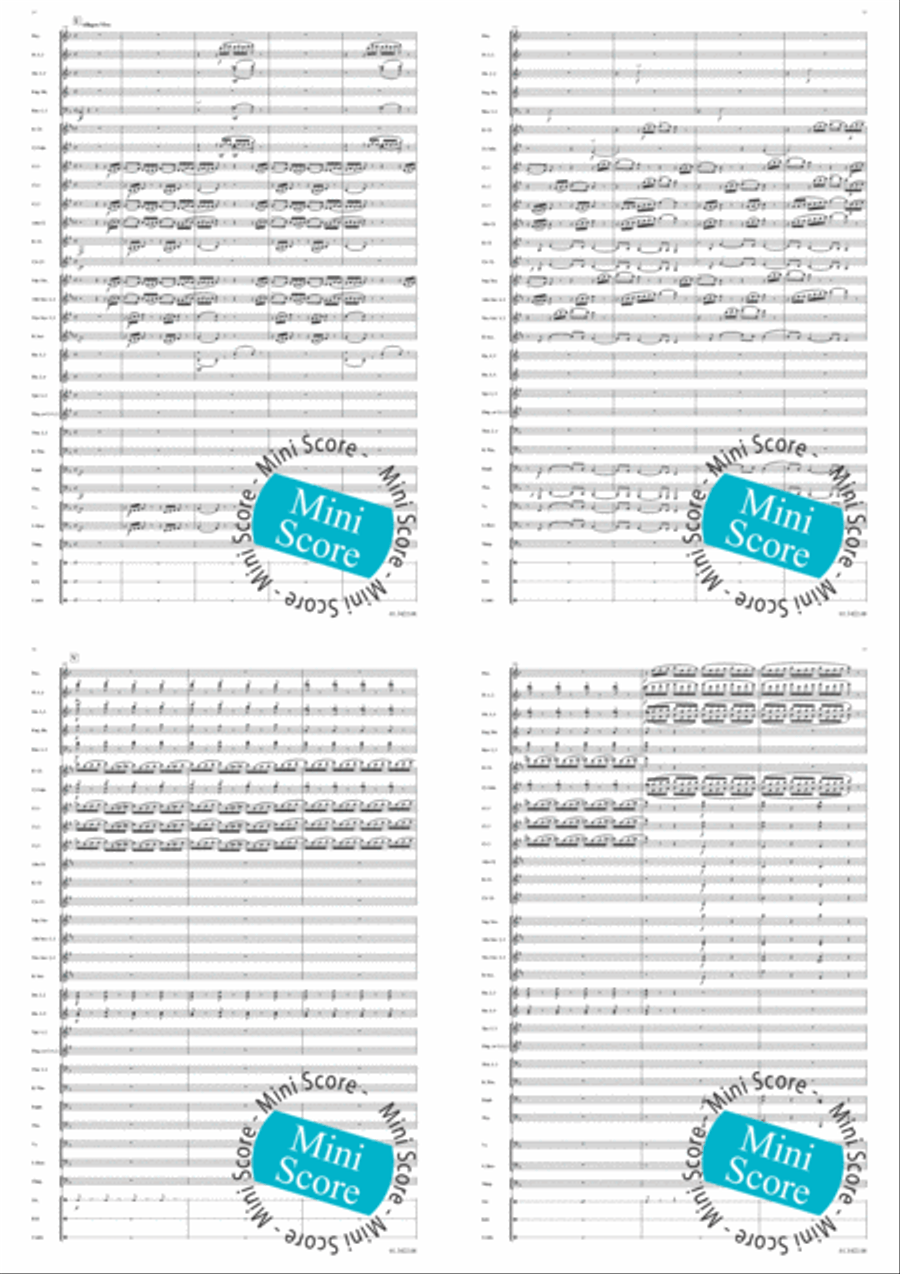 Voyevoda Overture Concert Band scores gallery preview page 11