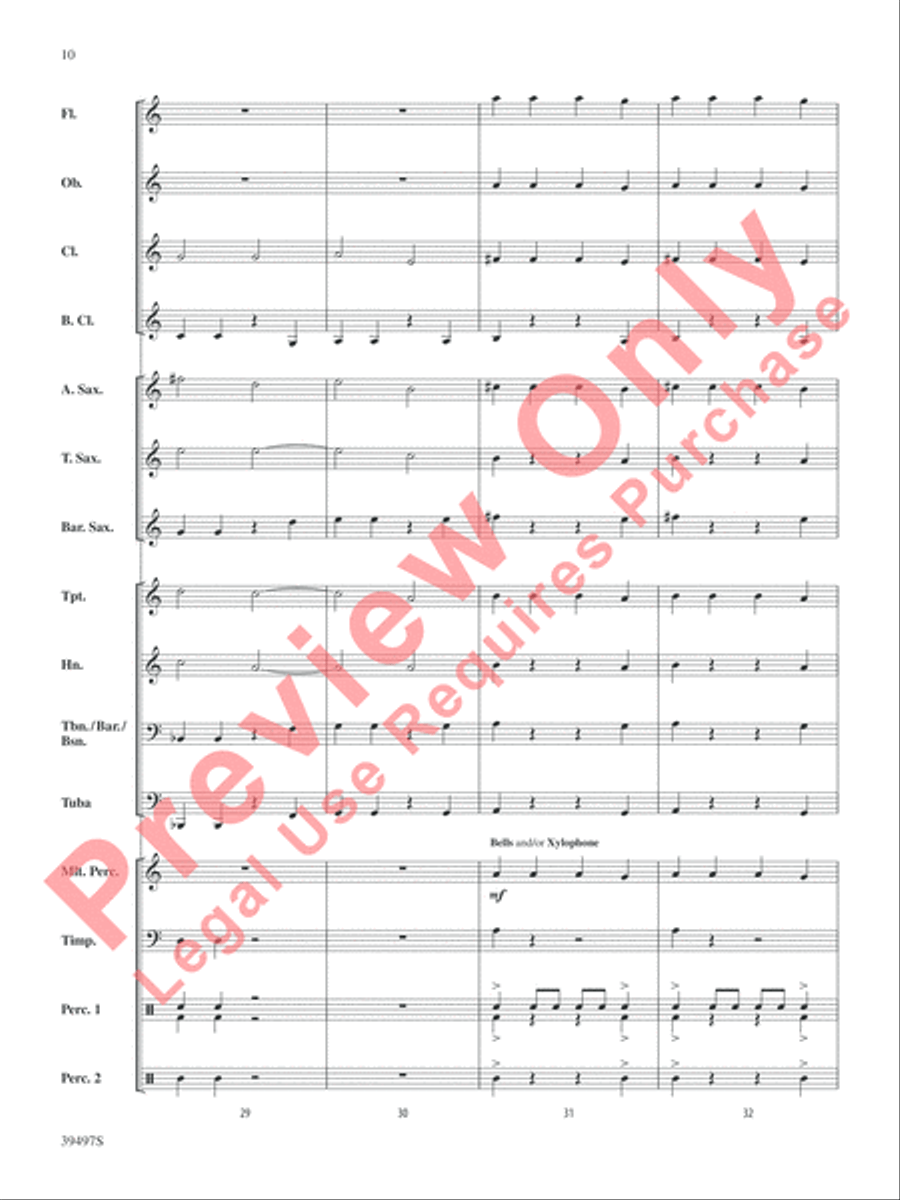 The Maya Kingdom The Maya Kingdom Concert Band scores gallery preview page 11