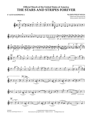The Stars and Stripes Forever - Eb Alto Saxophone 2