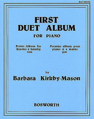 Barbara Kirkby-Mason: First Duet Album For Piano