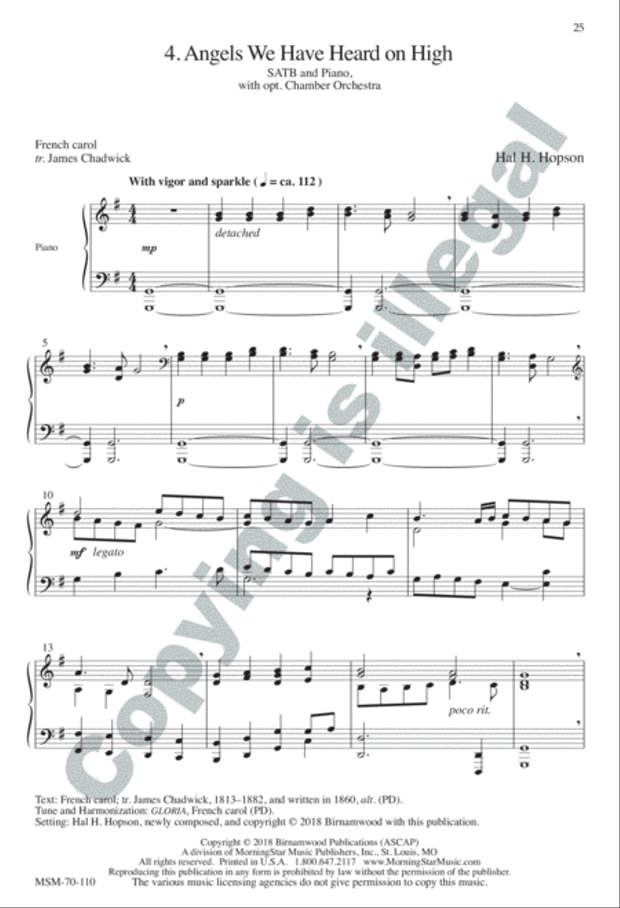 A Carol Suite SSATBB scores gallery preview page 25