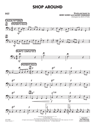 Shop Around (arr. Rick Stitzel) - Bass