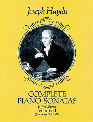 Book cover for Complete Piano Sonatas - Vol. 1 (Hoboken Nos. 1-29)