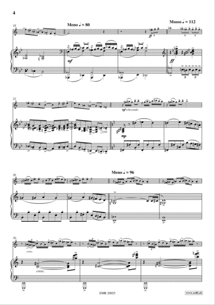 Rhapsody In Blue Clarinet Solo scores gallery preview page 4