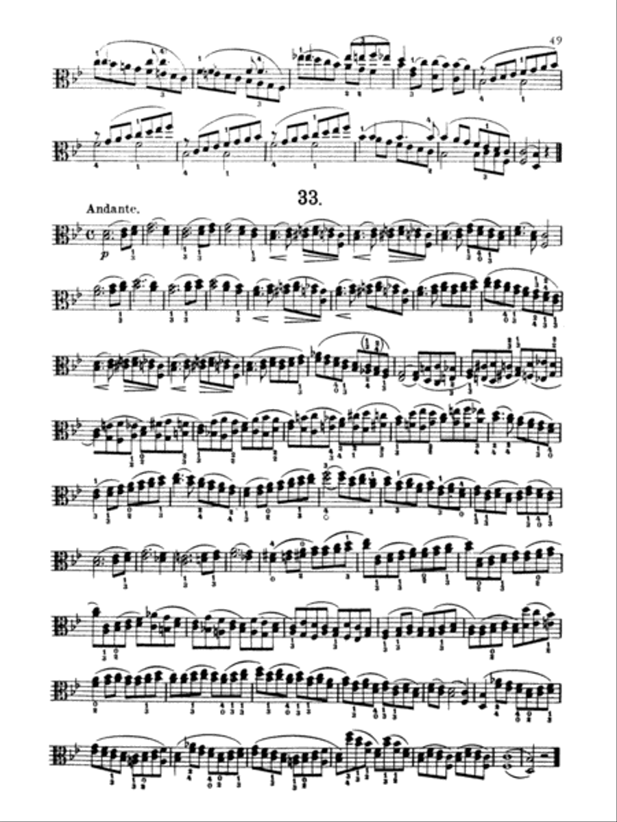 Kreutzer: Forty-two Studies Part scores gallery preview page 1