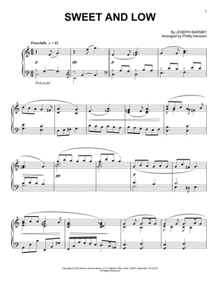 Sweet And Low (arr. Phillip Keveren)