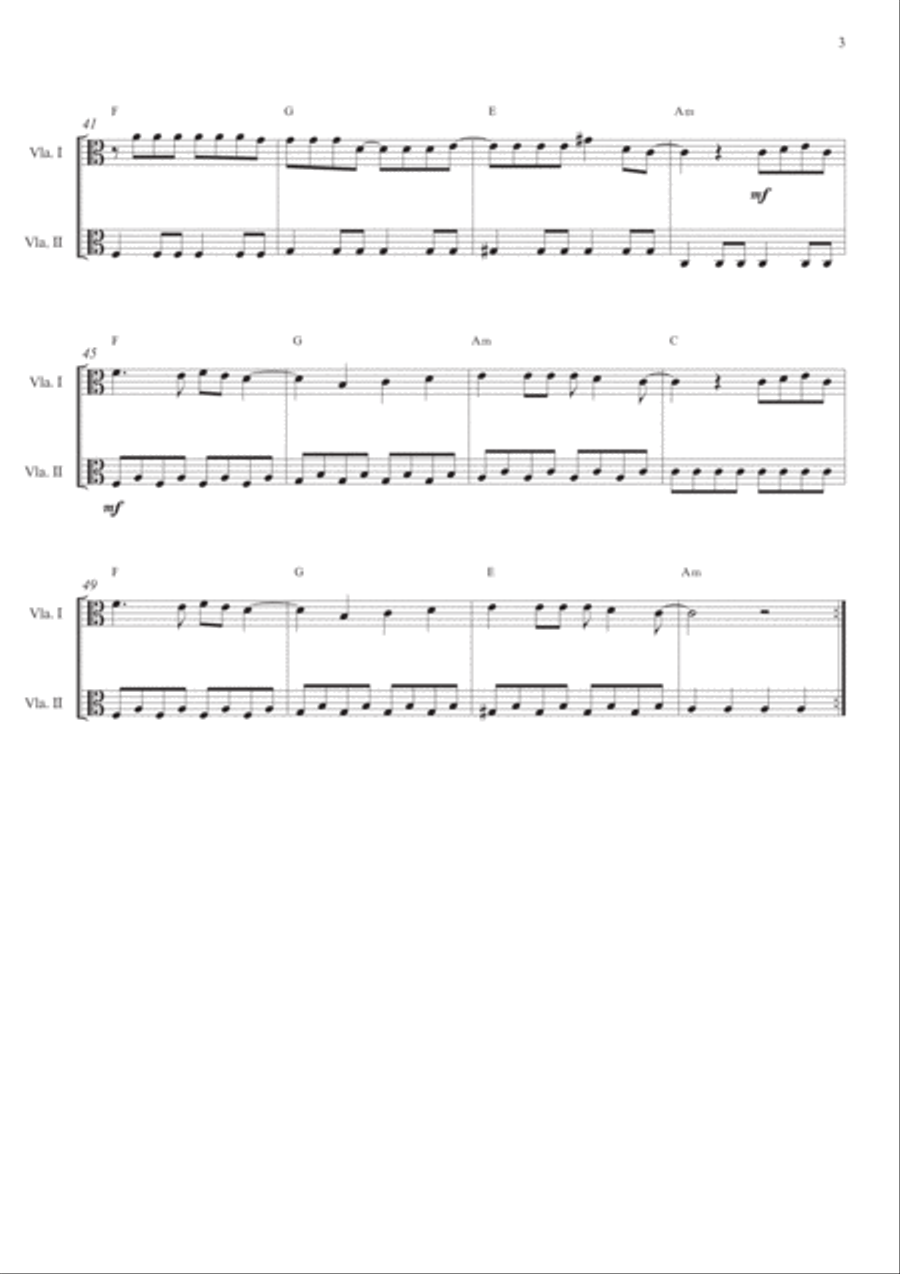 Bad Romance Bad Romance Easy Piano scores gallery preview page 3