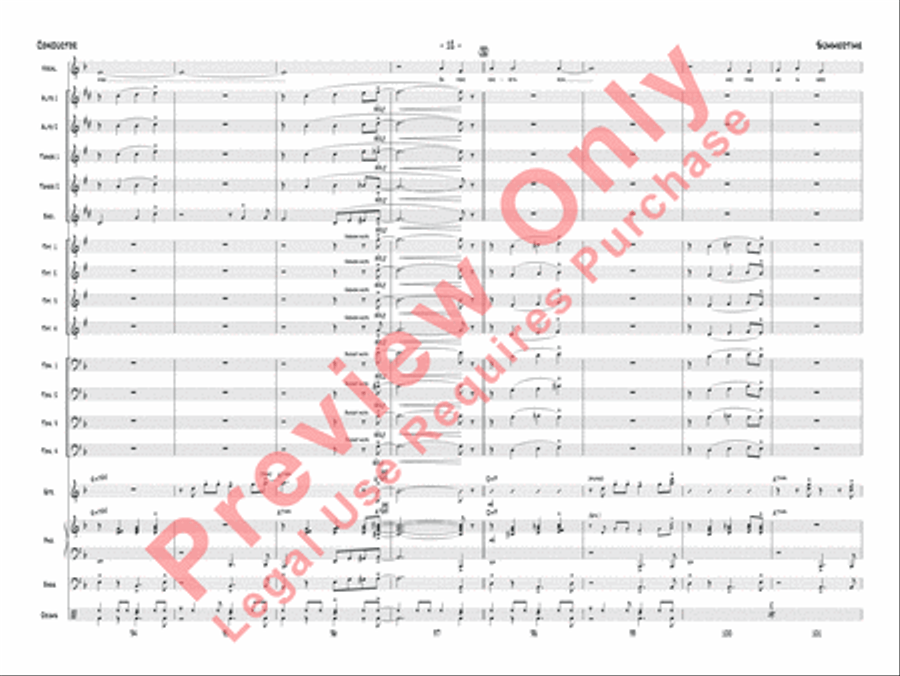 Summertime Summertime Jazz Ensemble scores gallery preview page 15