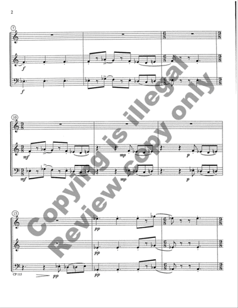 Woodwind Trio Woodwind Trio Woodwind Trio scores gallery preview page 13
