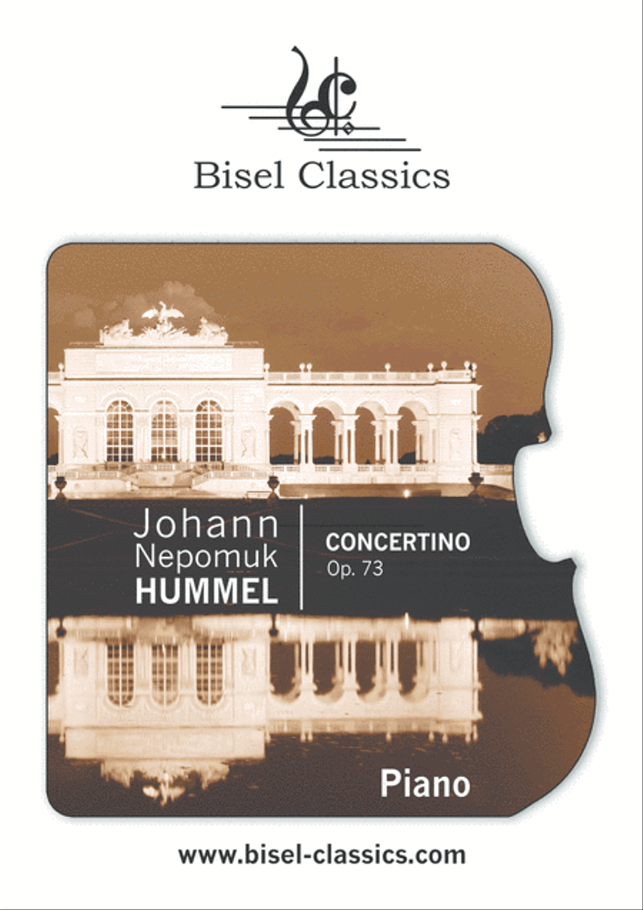Concertino, Op. 73 - Piano Part Piano Solo scores gallery preview page 1