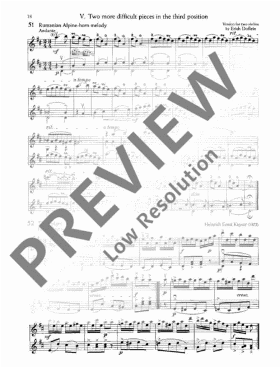 The Doflein Method The Doflein Method Violin scores gallery preview page 19