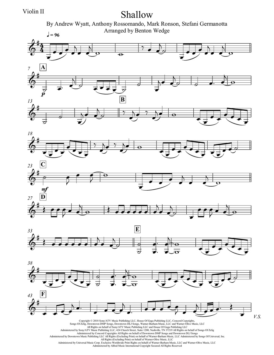 Shallow String Quartet scores gallery preview page 3