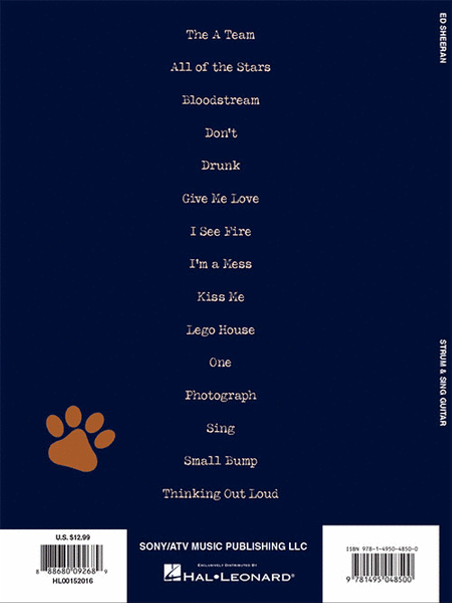 Ed Sheeran - Strum & Sing Guitar Electric Guitar scores gallery preview page 5