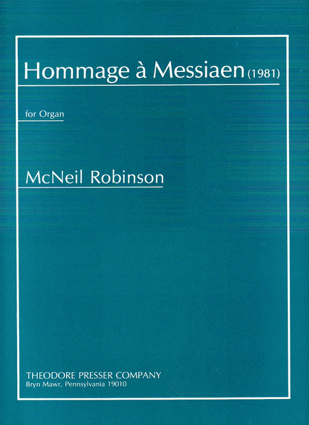 Hommage A Messiaen 1981