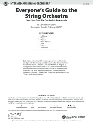 Everyone's Guide to the String Orchestra: Score