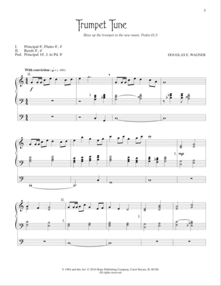 The Essential Collection of Psalm Impressions for Organ Organ Solo scores gallery preview page 3