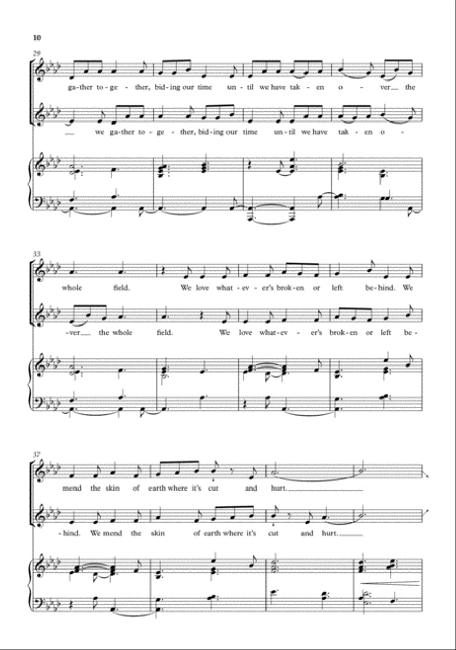 Three Riddles 2-Part scores gallery preview page 10
