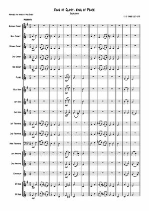 Gwalchmai - Hymn tune arranged for brass band