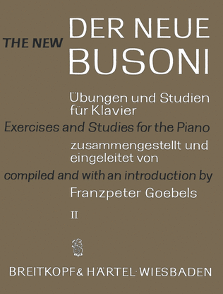 Book cover for The New Busoni
