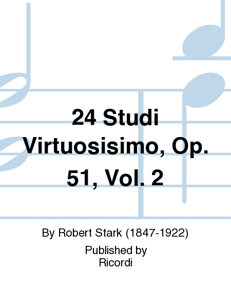 24 Studi Virtuosisimo, Op. 51, Vol. 2
