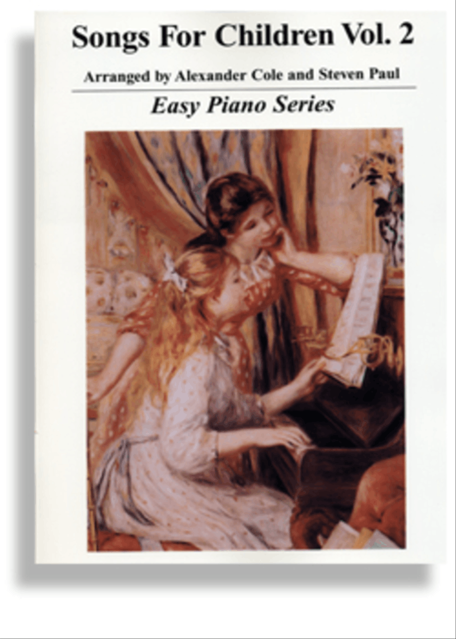 Songs for Children * Volume 2 for Easy Piano Easy Piano scores gallery preview page 1