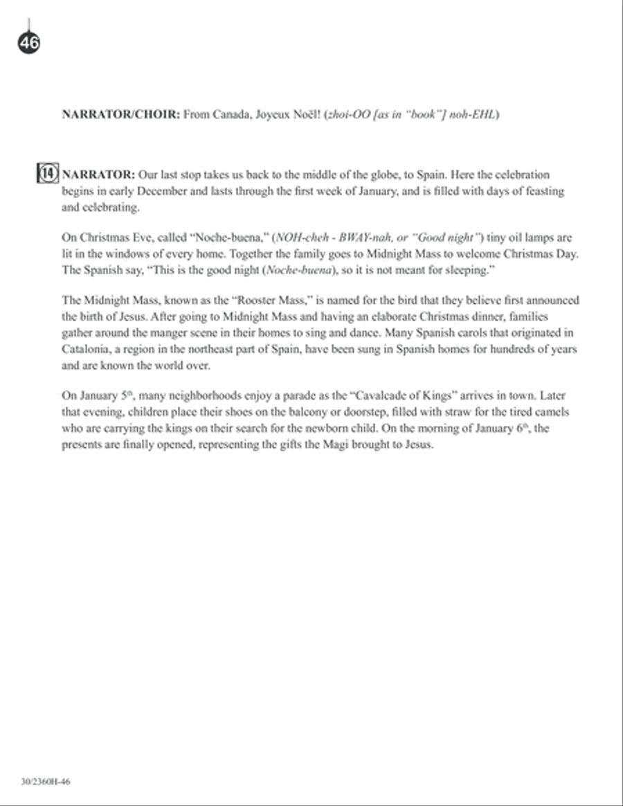 It's Christmas Everywhere! Unison Choir scores gallery preview page 47