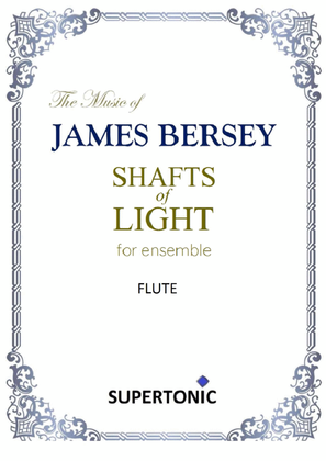 Shafts of Light (complete orchestral ensemble parts)