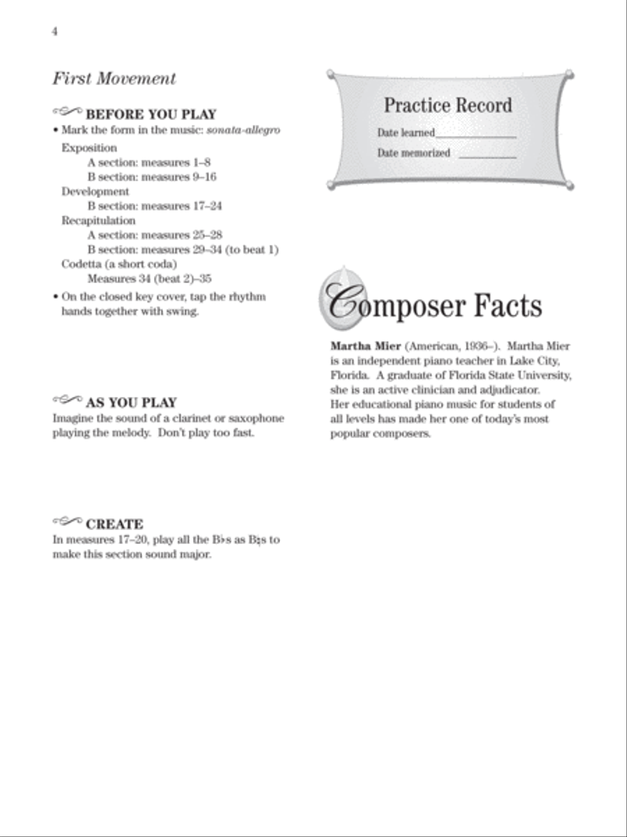 Lyrical Sonatinas, Book 2 Piano Solo scores gallery preview page 3