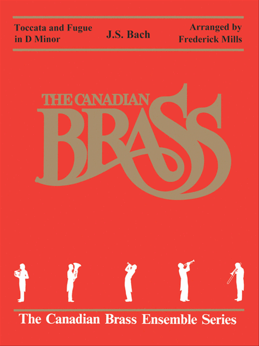 Toccata and Fugue in D Minor Brass Quintet scores gallery preview page 1
