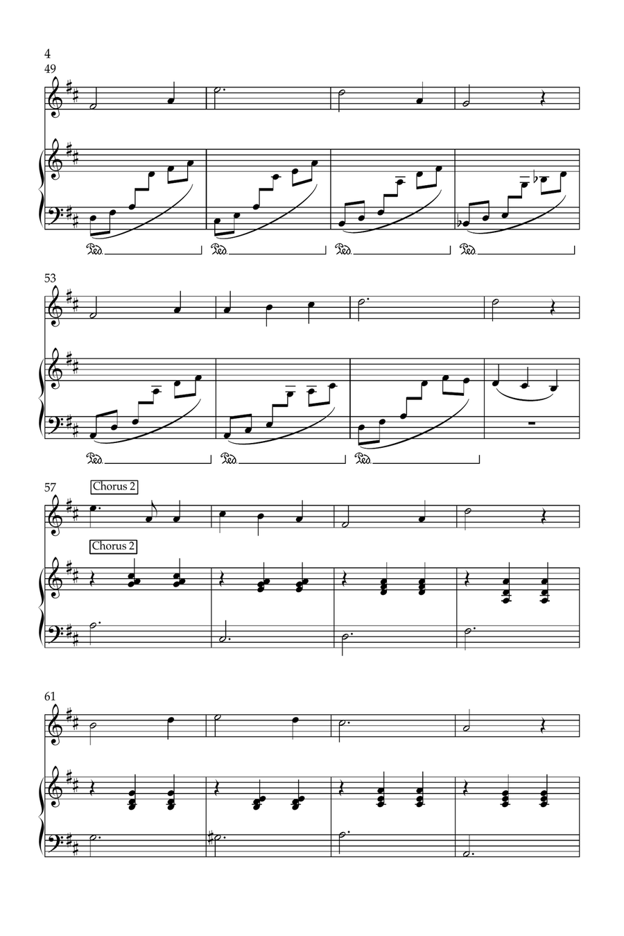 Edelweiss Edelweiss Violin Solo scores gallery preview page 4