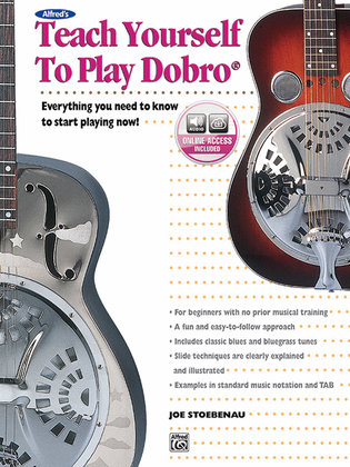 Book cover for Alfred's Teach Yourself to Play Dobro