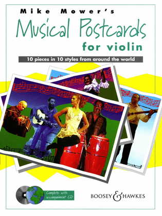 Book cover for Musical Postcards – Violin