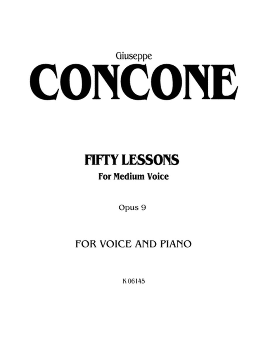 Fifty Lessons, Op. 9