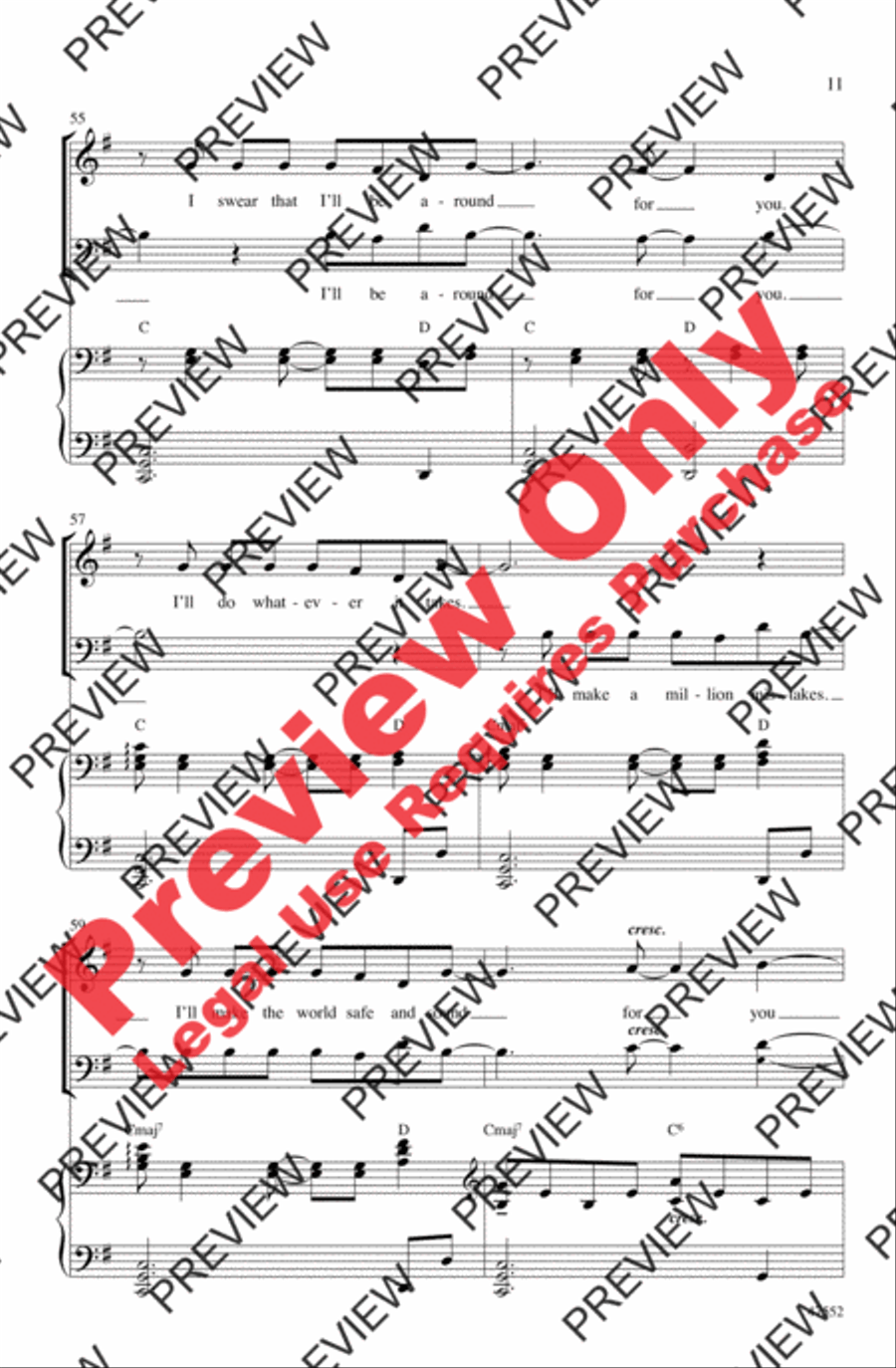 Dear Theodosia 3-Part scores gallery preview page 10