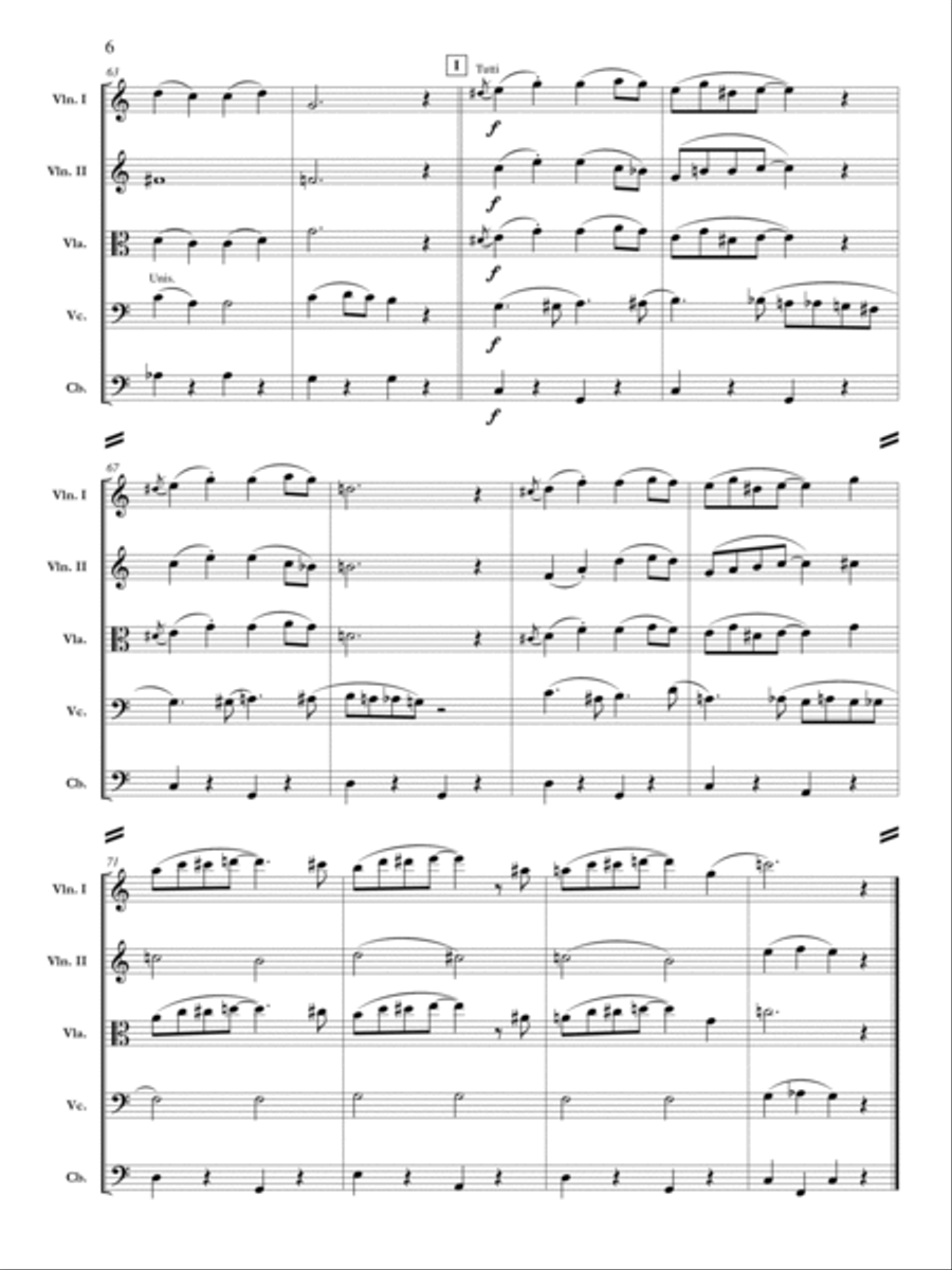 Silent Movie Silent Movie Orchestra scores gallery preview page 7