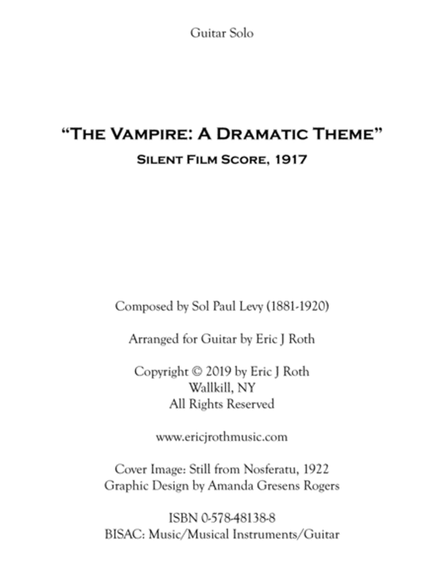 The Vampire: A Dramatic Theme