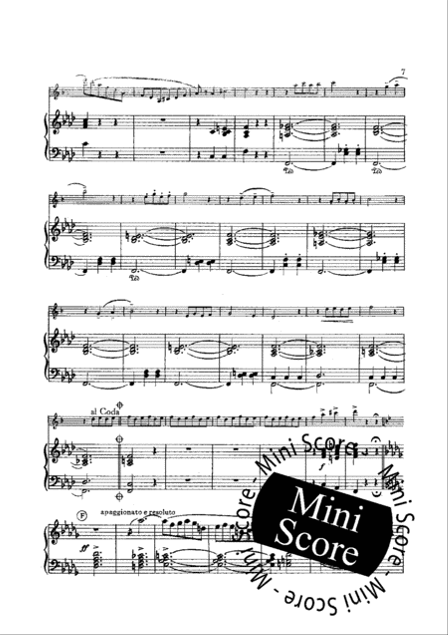 Concert Piece E-Flat Clarinet scores gallery preview page 10