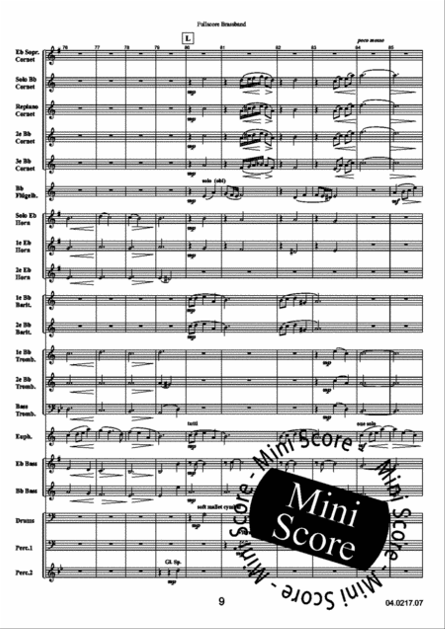 For Fans Only Brass Band scores gallery preview page 11