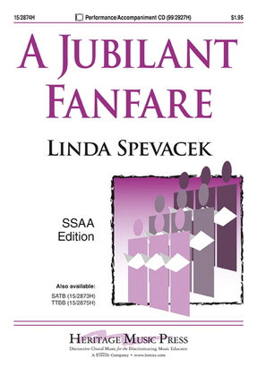 Book cover for A Jubilant Fanfare