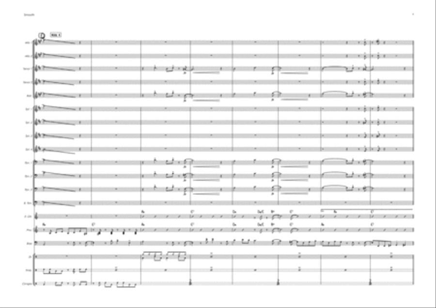 Smooth Smooth Jazz Ensemble scores gallery preview page 5