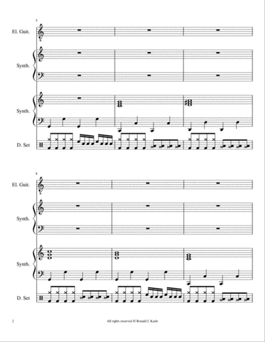 Synth Small Ensemble scores gallery preview page 3