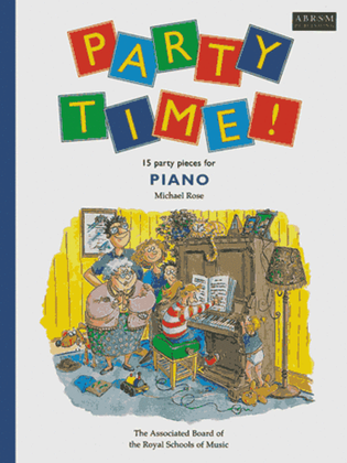 Book cover for Party Time! 15 party pieces for piano