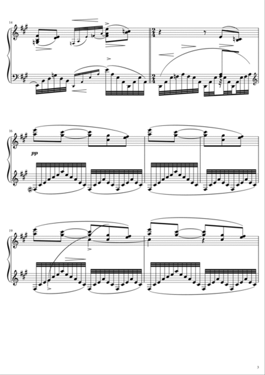 Ravel - Miroirs - 3. Une Barque sur l'océan - For Piano Solo Original Piano Solo scores gallery preview page 3