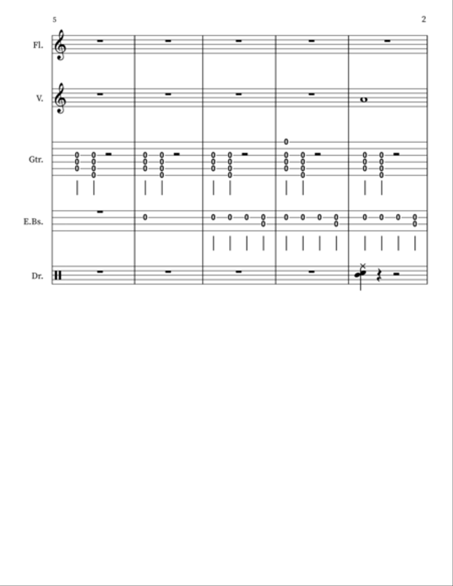 In Heaven Small Ensemble scores gallery preview page 2