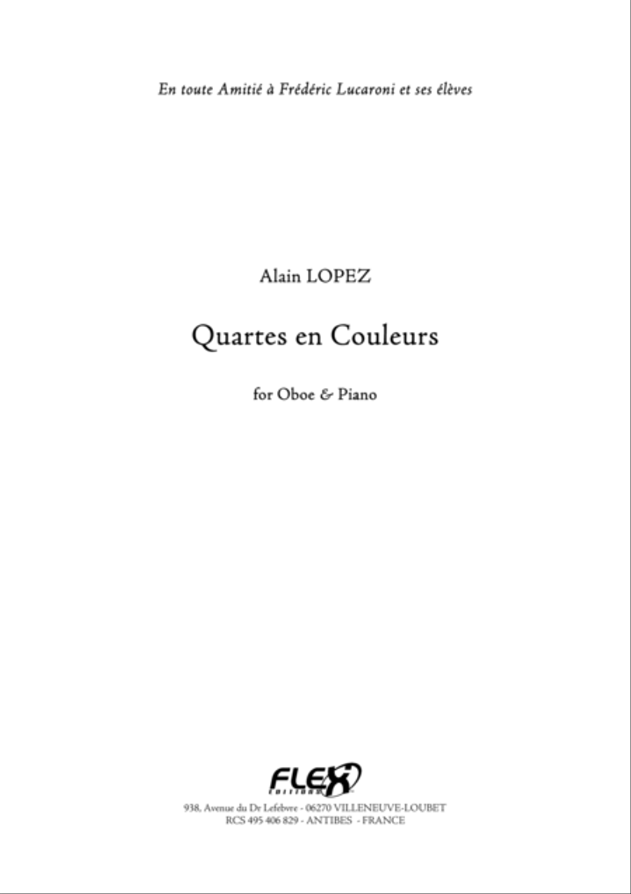Quartes en Couleurs Quartes en Couleurs Piano scores gallery preview page 1
