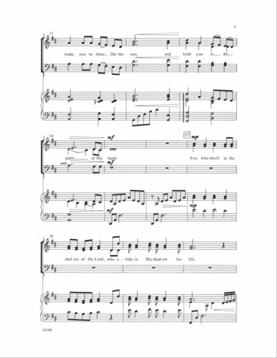 On Eagle's Wings On Eagle's Wings 4-Part scores gallery preview page 3