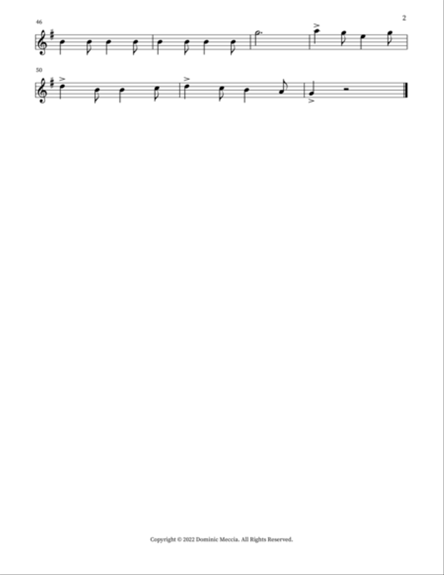 Funiculi, Funicula Small Ensemble scores gallery preview page 5